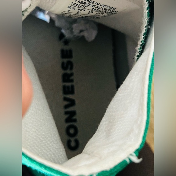 Converse Chuck Taylor All Star Hi Sneaker Amazon Green mens 8.0 women’s 10 - Picture 10 of 11